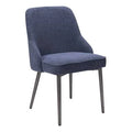 Faux Linen Dining Chair Y204