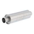 2.5in Outlet 2.5in Inlet 5in x 15in Round Muffler I1640