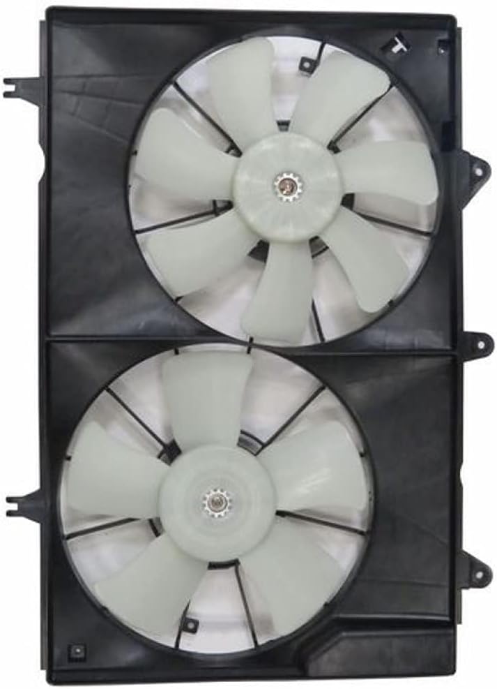 Radiator and A/C Condenser Fan Assembly for Cadillac CTS 2003-2007 3.2L N64737