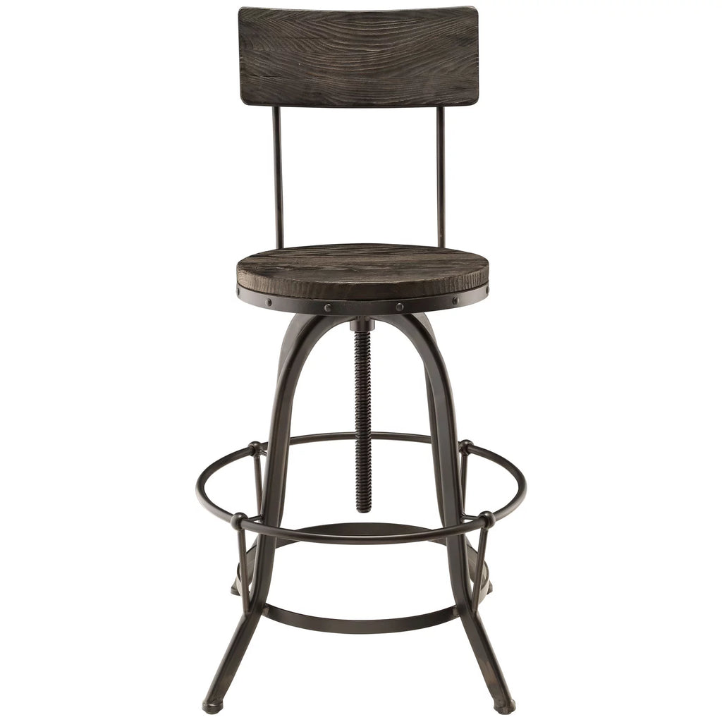 Black Wood Bar Stool M95955
