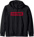 Graphic Zip Hoodie P200836