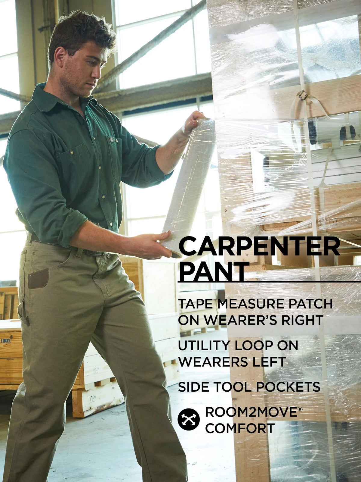 Relaxed Fit Carpenter Pant D798726