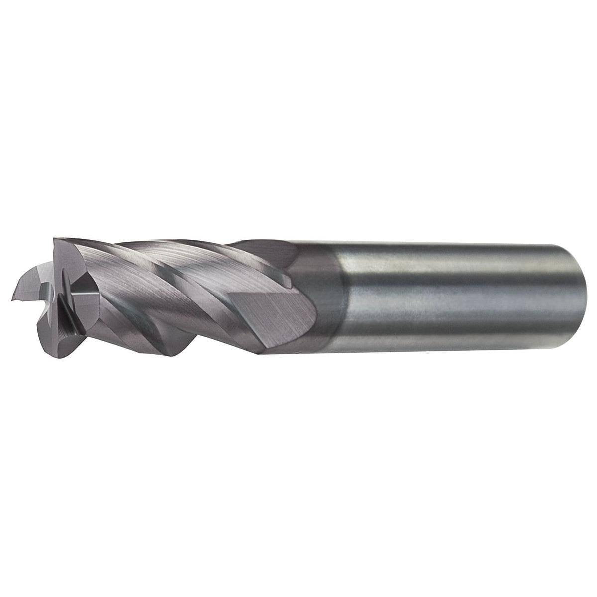 Carb End Mill, 1/2 In, 2FL, Uncoated F177