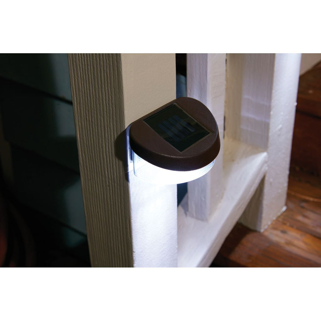 Solar LED Fence Lights 4 Pack D176
