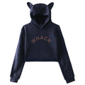 Cat Ears Hoodie Crop Top Q74003