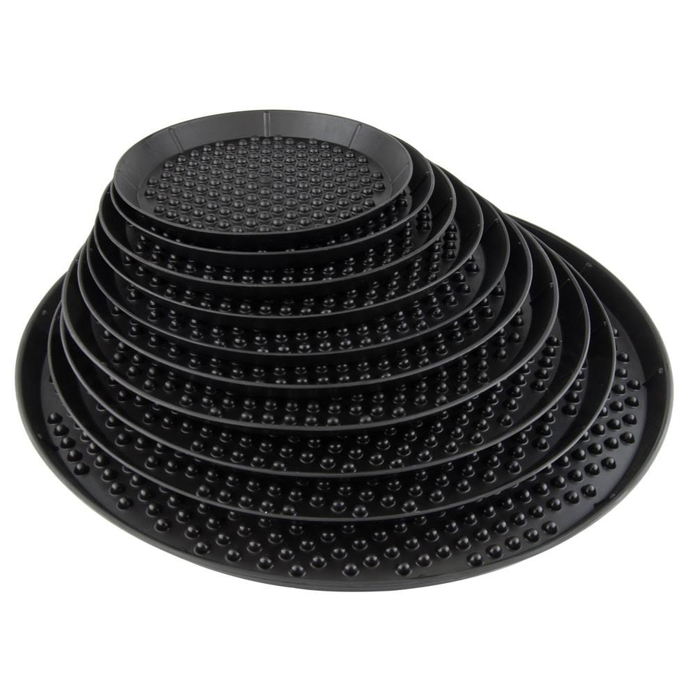 Charcoal Polypropylene Pizza Tray R358