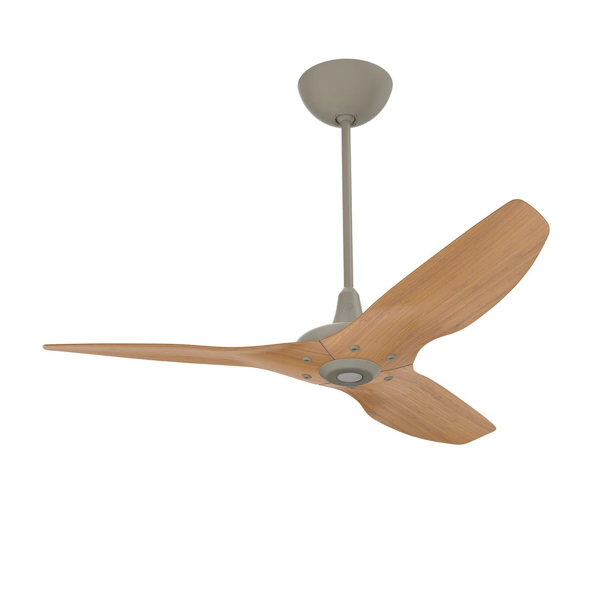 52 Ceiling Fan with Bamboo Blades and Nickel Finish N99385