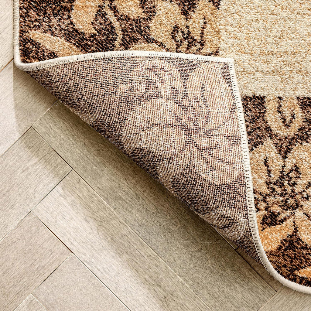 Beige 9x13 Rug A3609