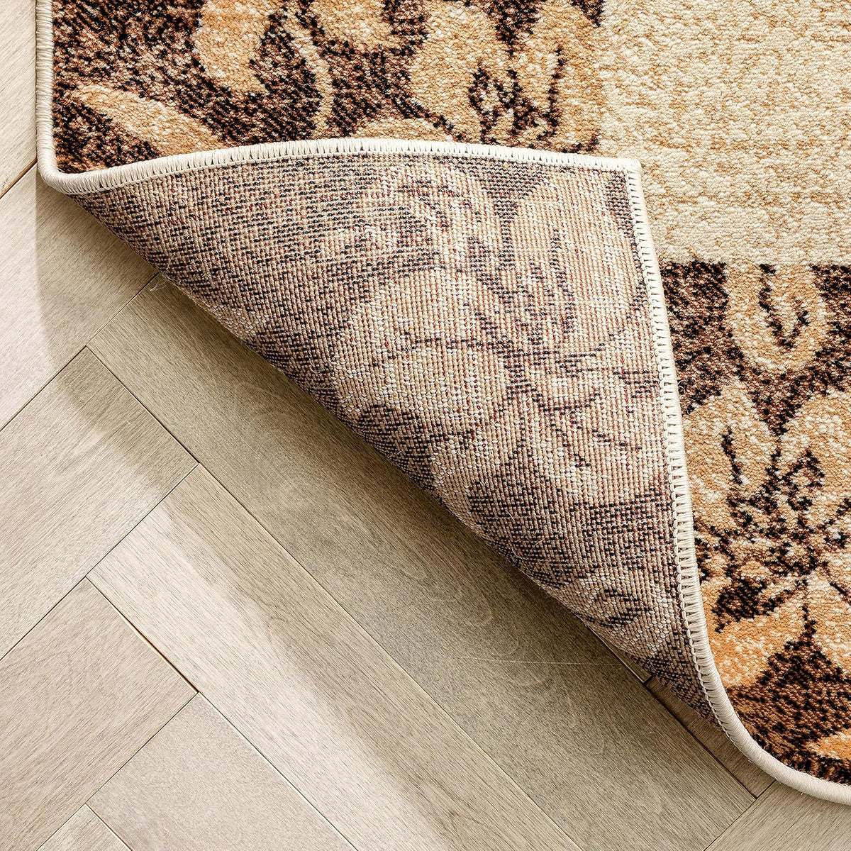 Beige 9x13 Rug A3609